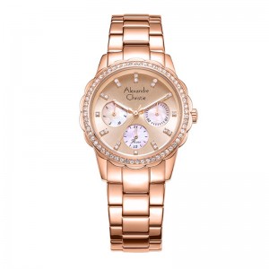 Alexandre Christie AC 2A64 Full Rosegold BFBRGRG